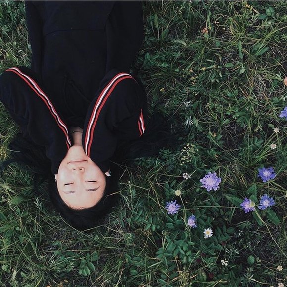 softest all black Pull&Bear motorsports drawstrings unisex hoodie - Picture 4 of 4